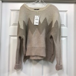 Zara Knit Mohair wool blend sweater